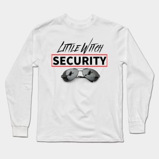 Little Witch Halloween Security Long Sleeve T-Shirt